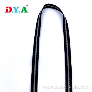 0.8cm stripe color polyester tape webbing straps